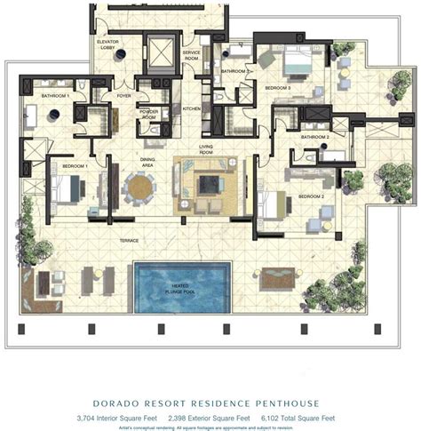 Penthouse. | Penthouse apartment floor plan, House plans and more, Sims ...