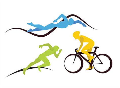 Royalty Free Triathlon Clip Art, Vector Images & Illustrations - iStock