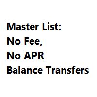 Credit Cards With 0% APR & No Balance Transfer Fees (2020 Update ...