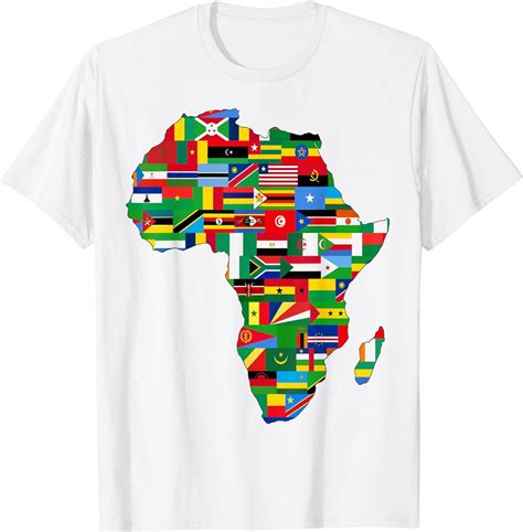 Proud African Country Flags Continent Love - Walmart.com