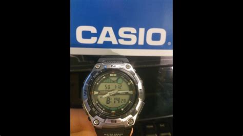 Casio Tide Graph Watch Unboxing and Review- - YouTube