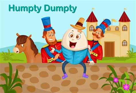 Humpty Dumpty | Nursery Rhyme For Kids WIth Lyrics