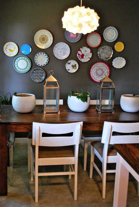 20 Beautiful Wall Decor Ideas Using Decorative Plates