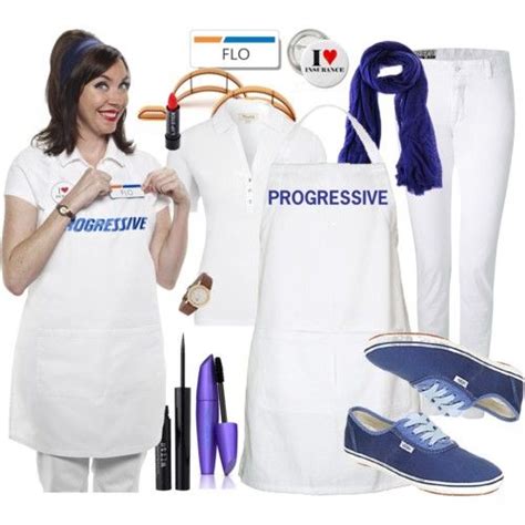 Flo costume, Flo progressive costume, Flo progressive