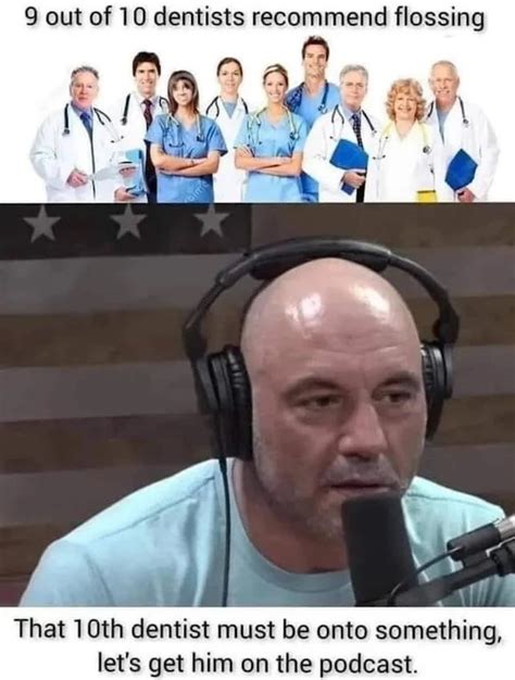 The Joe Rogan approach, captured in a single meme - The Adventures of ...