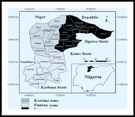 Map of Katsina State | Download Scientific Diagram