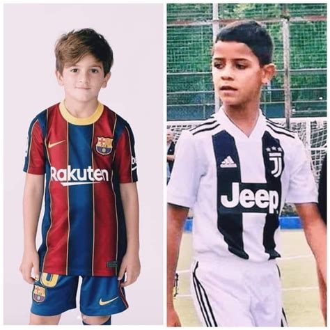 Cristiano Ronaldo Jr Vs Thiago Messi