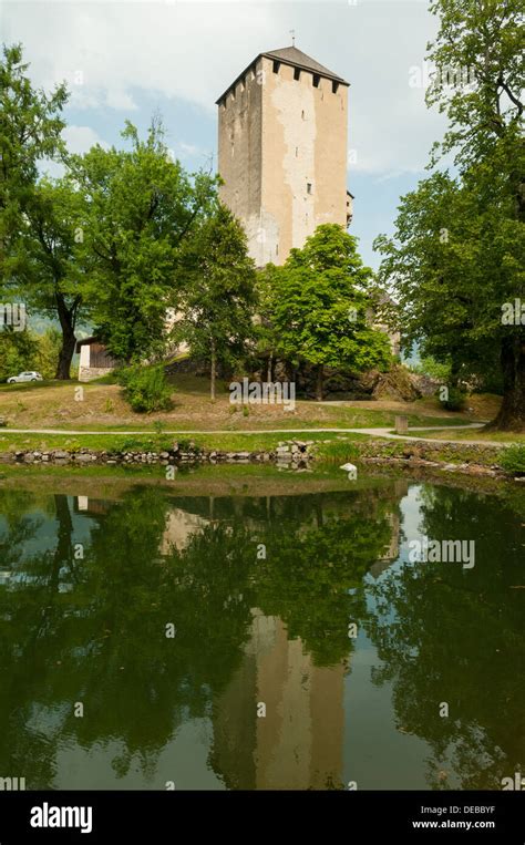 Bruck Castle, Lienz, Austria Stock Photo - Alamy