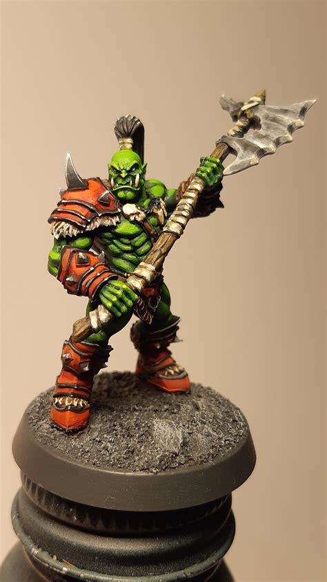 Warcraft inspired Orc from Artisan Guild : r/minipainting