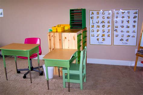 The Princess and the Tot: Homeschool Room Organization