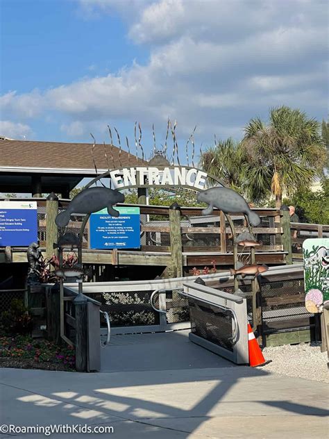 Visiting Manatee Viewing Center at Tampa Electric