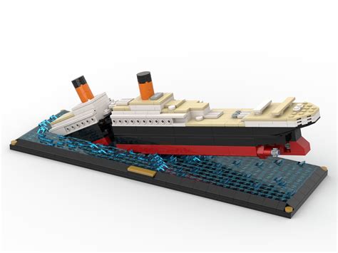 LEGO MOC Titanic Sinking Scene by YCBricks | Rebrickable - Build with LEGO