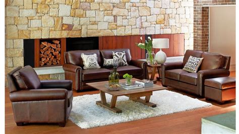 Ritz 3 Seater Leather Sofa - Lounges - Living Room - Furniture, Outdoor & BBQs | Harvey Norman ...