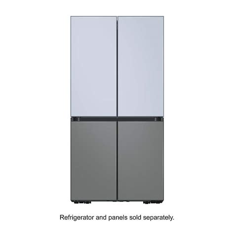 Samsung BESPOKE 4-Door Flex™ Refrigerator Panel Top Panel Sky Blue ...