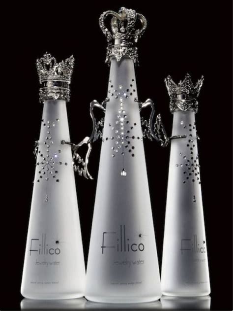 Fillico Jewelry Water – $219 | Alcohol bottles, Bottle design, Most expensive