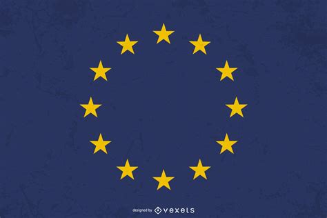 Flag Of Europe Graphic Design Vector Download