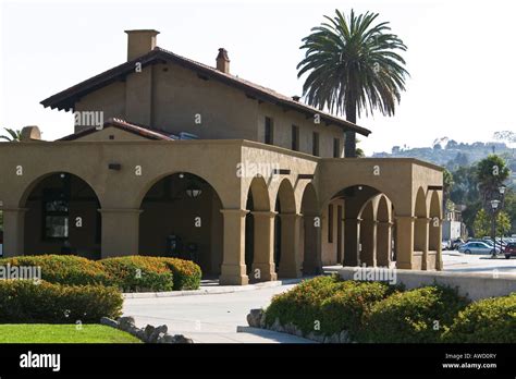 Train station Santa Barbara, California, USA Stock Photo - Alamy