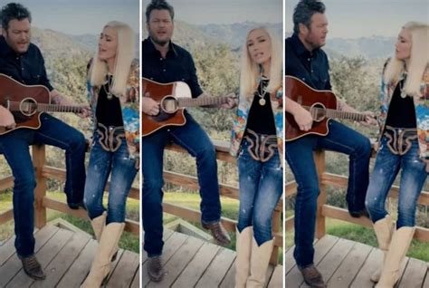 Blake Shelton and Gwen Stefani Share Acoustic Version Of 'Nobody But You' - Country Now