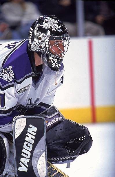 Ice Hockey Goalie in Action