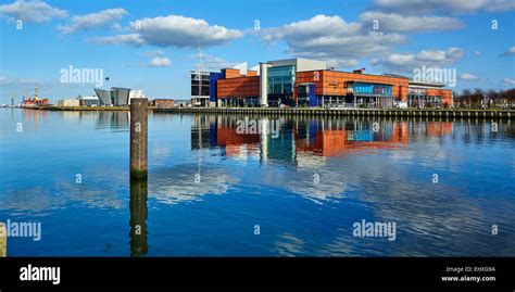 Odyssey Arena and Titanic Quarter, on the Waterfront Belfast, Northern Ireland Stock Photo - Alamy