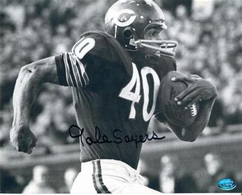 Gale Sayers autographed 8x10 Photo (Chicago Bears) Image #5