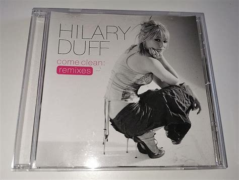 HILARY DUFF Come clean REMIXES EUROPEAN CD SINGLE UNIQUE COVER ULTRA ...