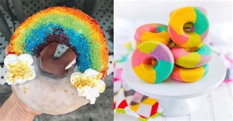 15 Rainbow Donuts to Brighten Up Your Morning - Let's Eat Cake