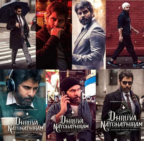 Dhruva Natchathiram posters: Chiyaan Vikram is making heads turn with ...