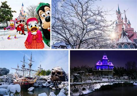 Magical Snowfall Transforms Disneyland Paris Into a Winter Wonderland ...