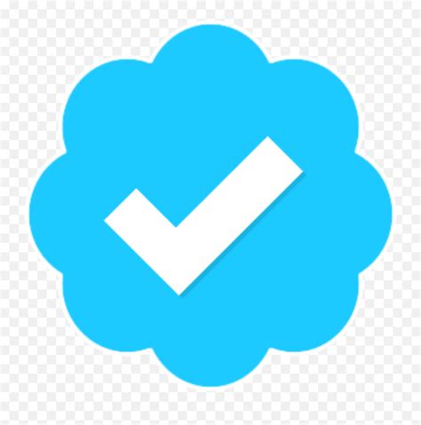 Tiktok Blue Tick Emoji Copy And Paste - Transparent Twitter Verified ...