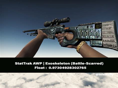 (0.97FV StatTrak AWP Exoskeleton BS CSGO SKINS KNIVES, Video Gaming, Gaming Accessories, In-Game ...