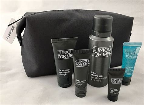 Clinique for Men Gift Set Plus Other Trial Samples and Wash Bag # ...