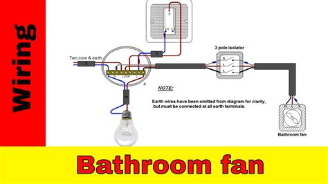 Wiring A Bathroom Exhaust Fan