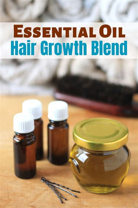 Essential Oils for Hair Growth--Essential Oils for Hair Loss Blend