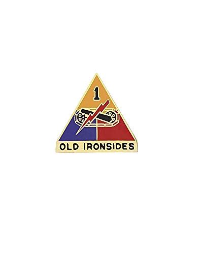 U.S. Army 1st Armored Division Unit Crest (each) | Sta-Brite Insignia Inc.