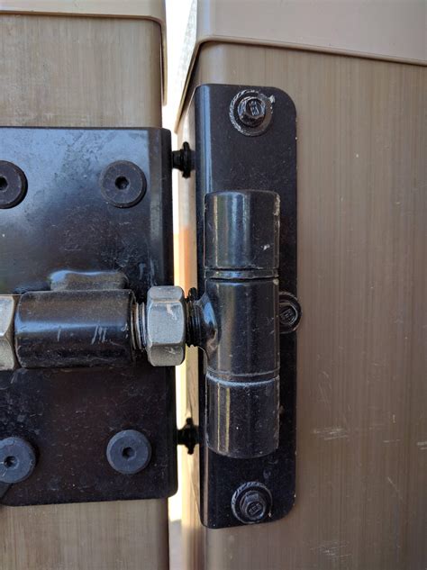 How do I fix a plastic gate that will not close when hot? - Home Improvement Stack Exchange