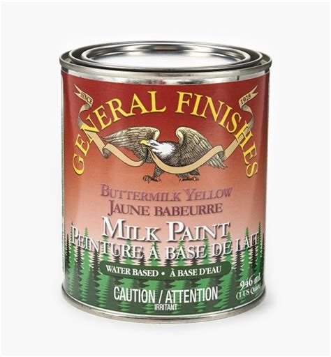 Buttermilk Yellow General Milk Paint - Lee Valley Tools