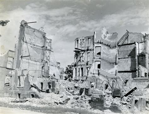 Bombing ruins (possibly Munich, Germany), 1944-1945 | The Digital Collections of the National ...