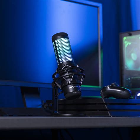 HyperX Releases the QuadCast S USB Microphone With Customizable RGB Lighting