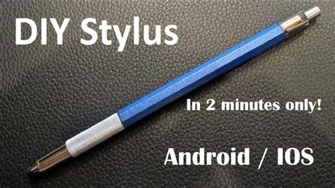 How To Make Homemade Stylus 2021 | Touch Pen For Your Tablet Or Your Mobile | Android or IOS ...