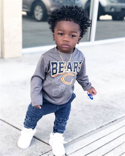 20 Cute and Unique Hairstyles for Black Baby Boys