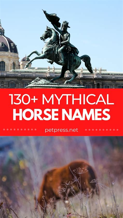 130+ Legendary and Mythical Horse Names For Naming A Pet Horse