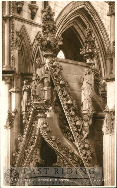 Beverley Minster interior, Percy Tomb, Beverley c.1900s | East Riding ...