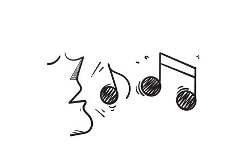 Doodle Character Singing Voice Graphic by GwensGraphicstudio · Creative ...