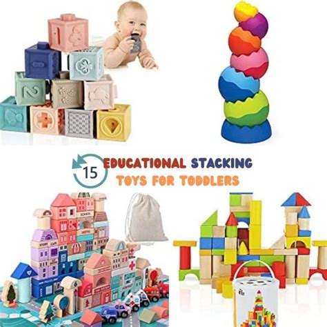 15 Awesome Educational Stacking Toys For Toddlers