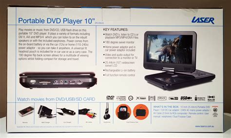 Laser Portable DVD Player 10" Review - Impulse Gamer