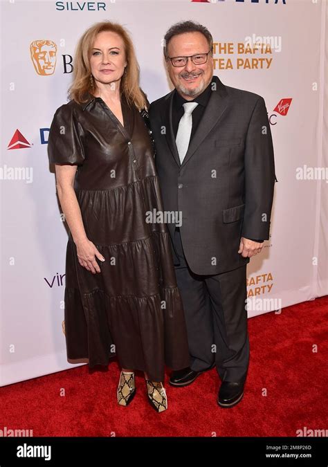 Los Angeles, USA. 14th Jan, 2023. Clare Knight and Wayne Knight arriving to the 2023 BAFTA Tea ...