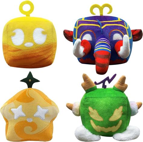 6" Blox Fruits Plush - Mystery Blox Fruit Plush Toys No Game Code Included Blox Fruits Stuffed ...