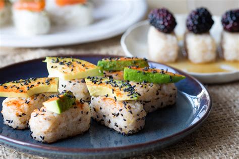 Three Breakfast Sushi Recipes (Vegan, GF) | The Worktop