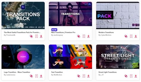 10 Best Premiere Pro Transitions Templates (My Favorites)